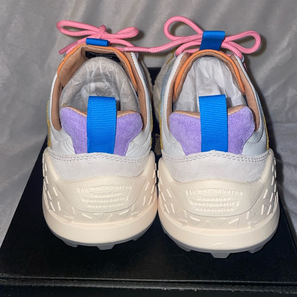 NWT Flower Mountain Washi Sneakers in Beige/White/Multi - Picture 12 of 16